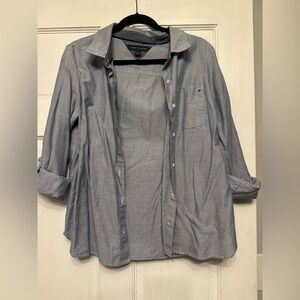 Tommy Hilfiger Gray Dress Shirt